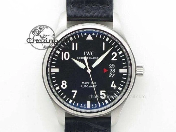 MIROTIME 0228 Portugieser Perpetual Calendar IW503401 V9F 1:1 Best Edition Blue Dial on Black Leather Strap A Contemporary 7114